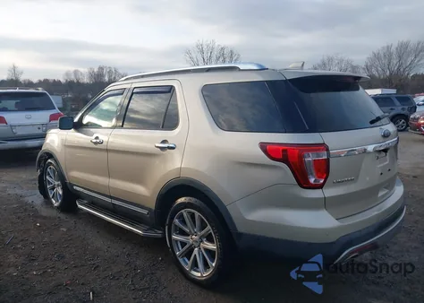 2017 Ford Explorer Limited from USA, damaged, VIN 1FM5K8FH1HGE20053